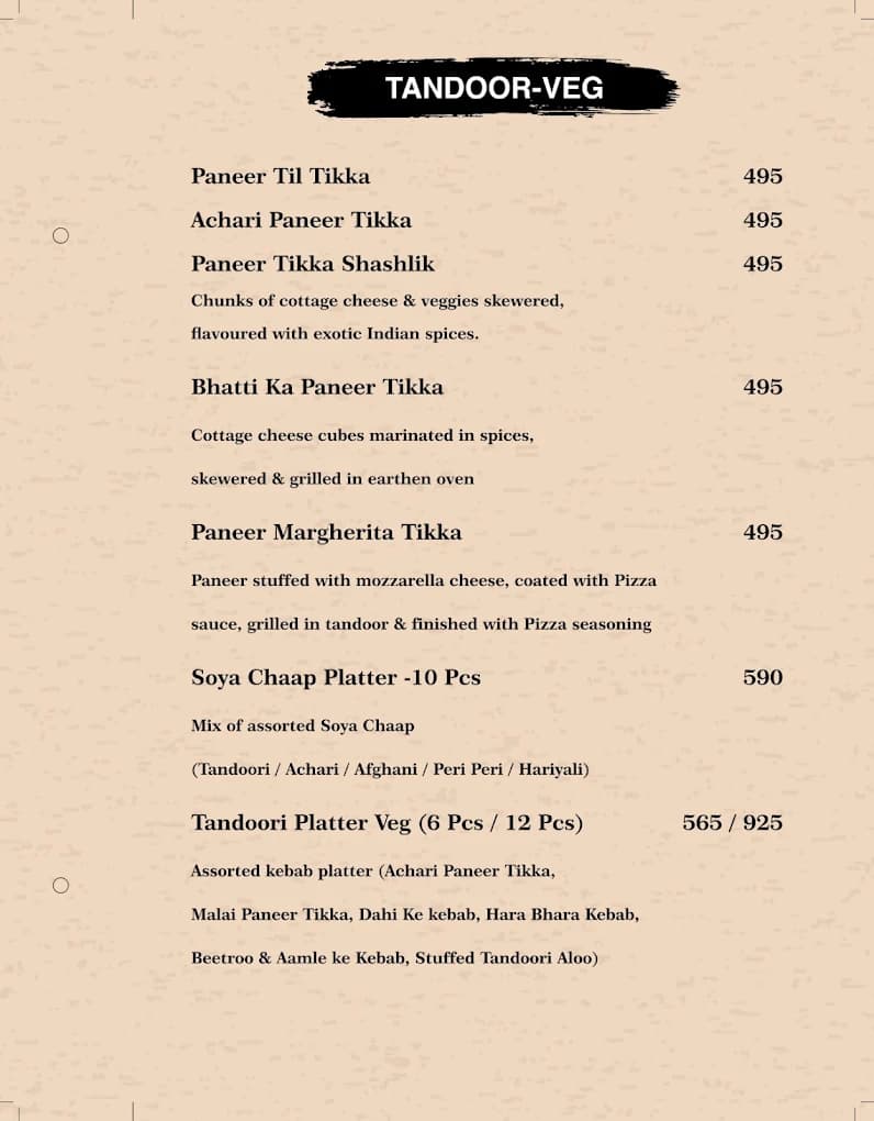 Menu Page 6