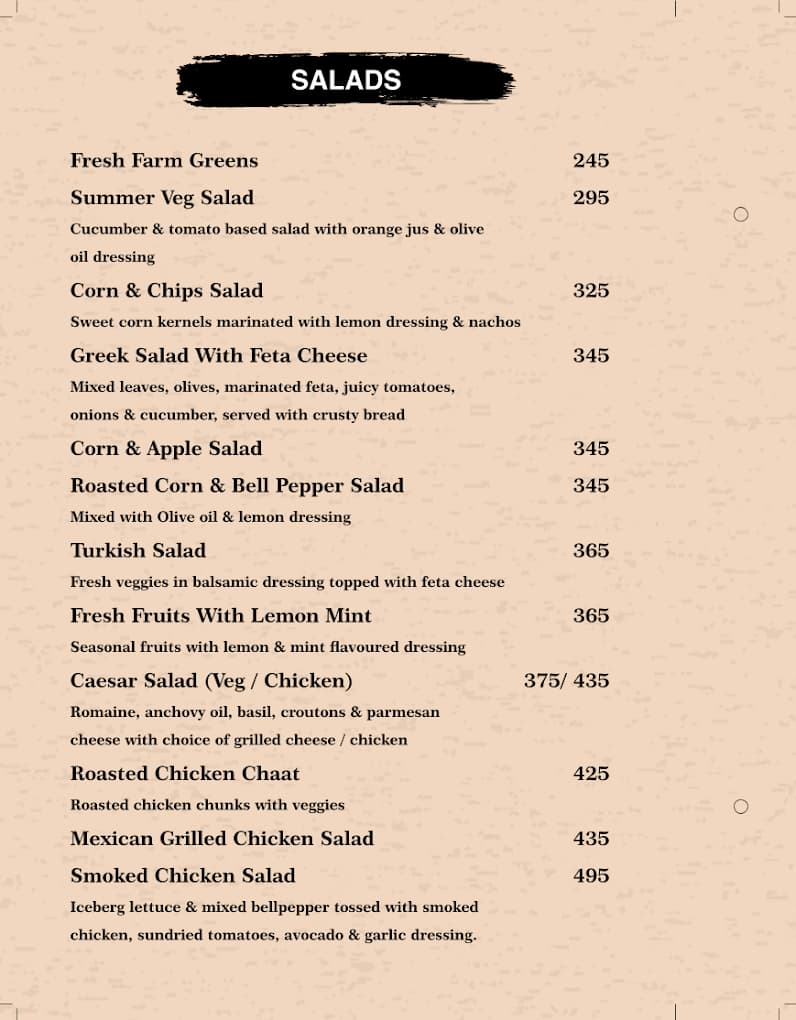 Menu Page 11