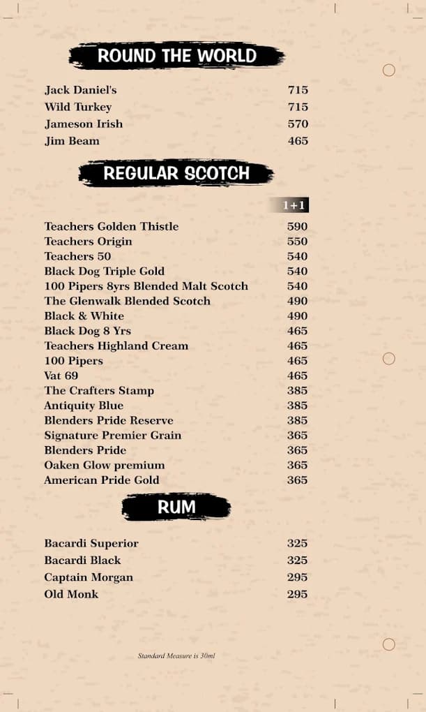 Menu Page 14