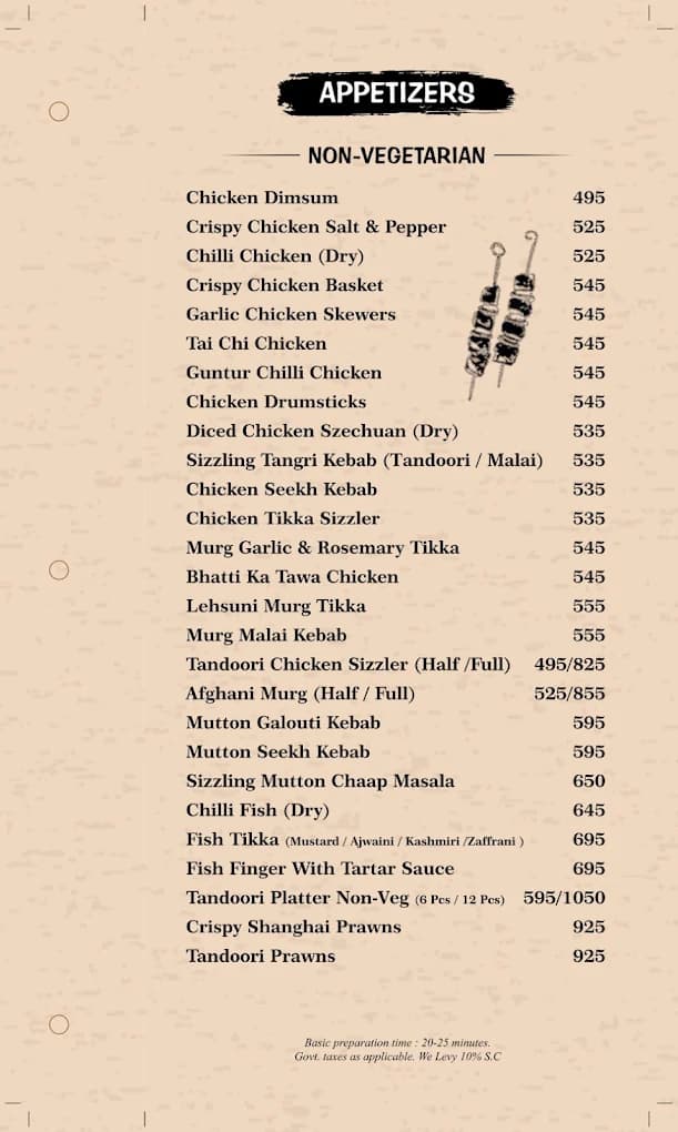 Menu Page 16
