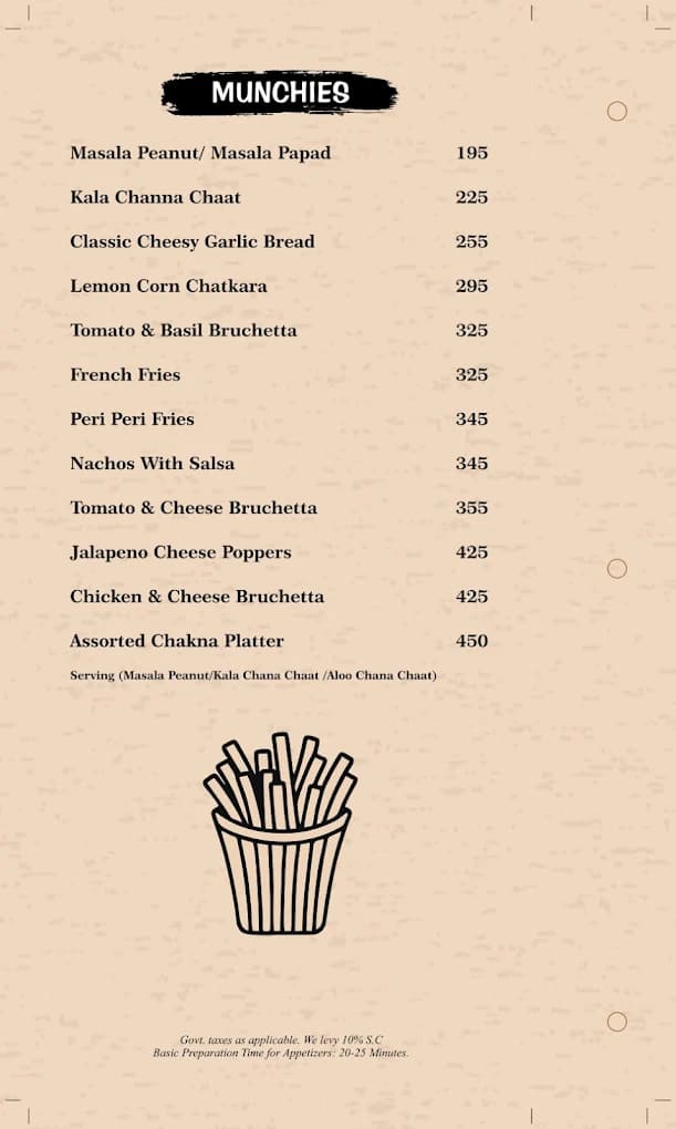 Menu Page 19