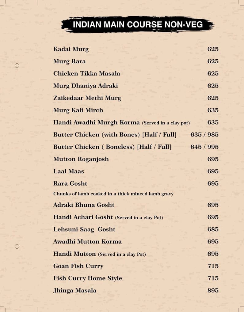 Menu Page 22