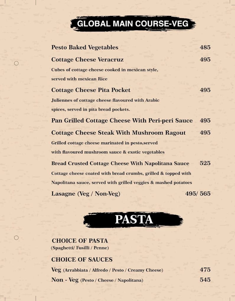 Menu Page 25