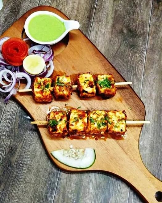 🍃 Achari Paneer Tikka