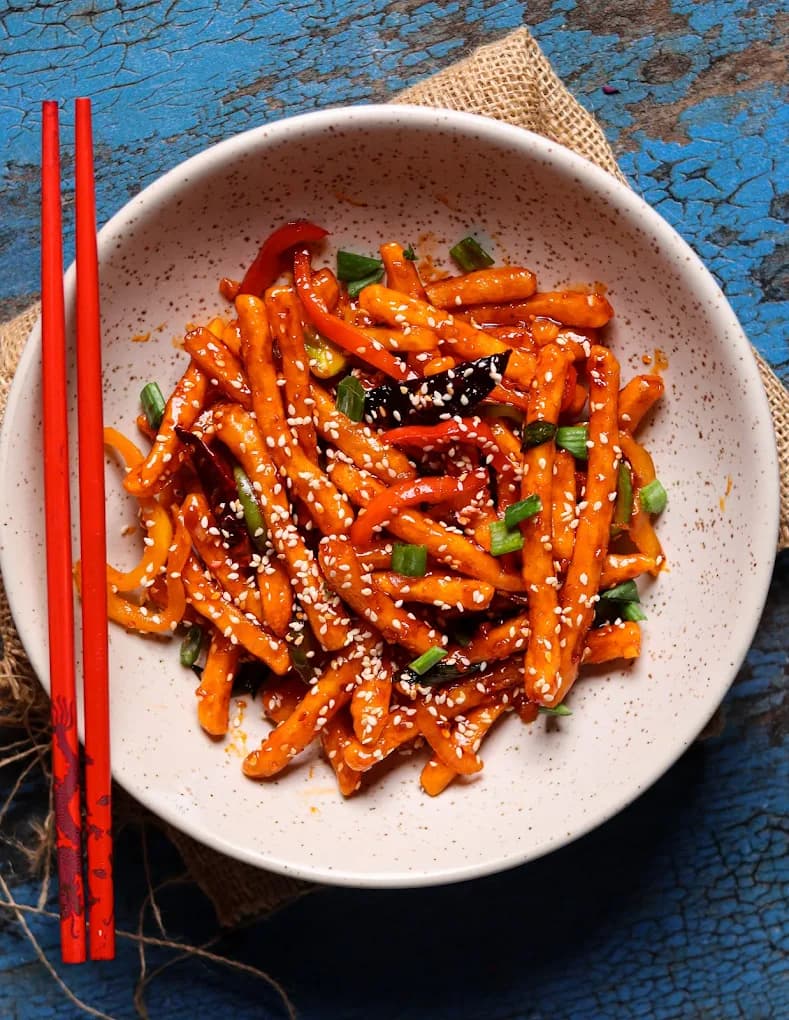 🍃 Honey Chilli Potato